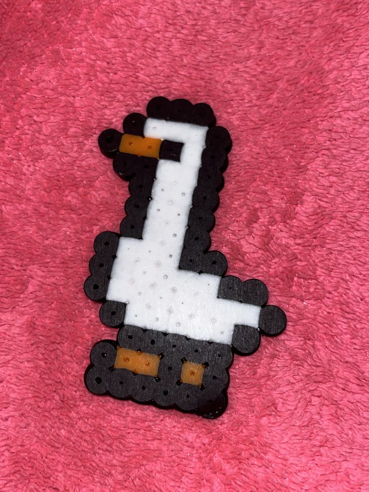 Duck Perler Bead