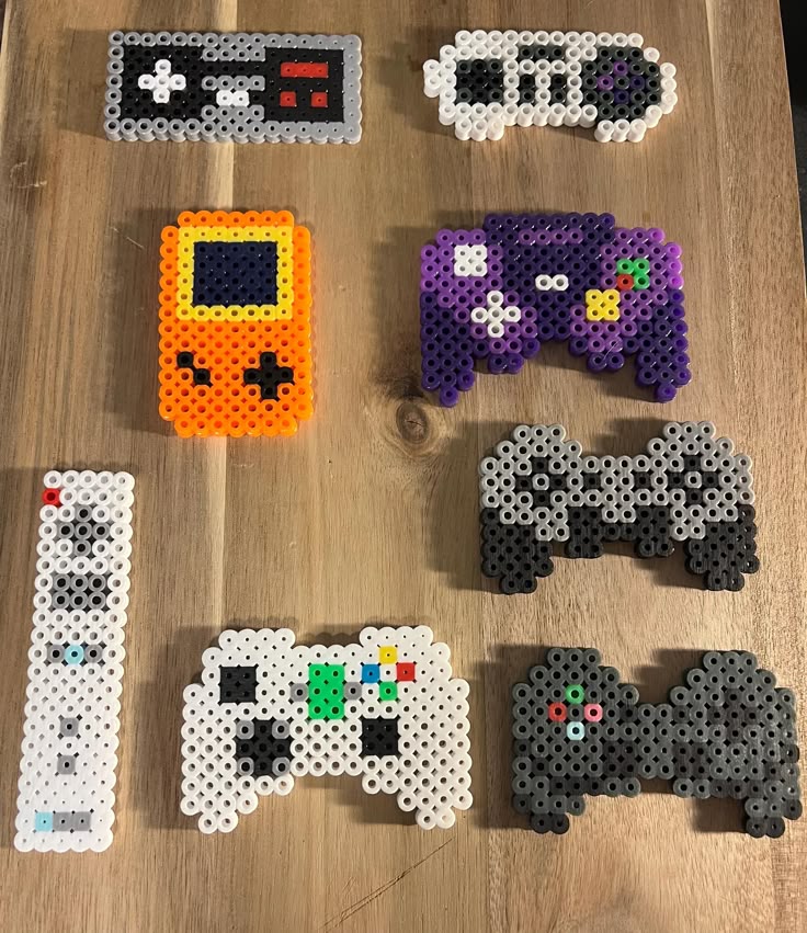 Video Game Controller Perler Bead Random 8