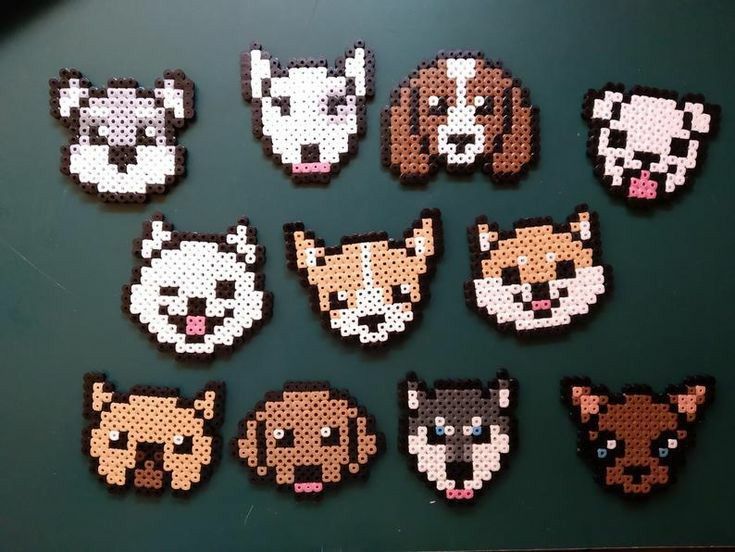Dog Perler Bead Random 11