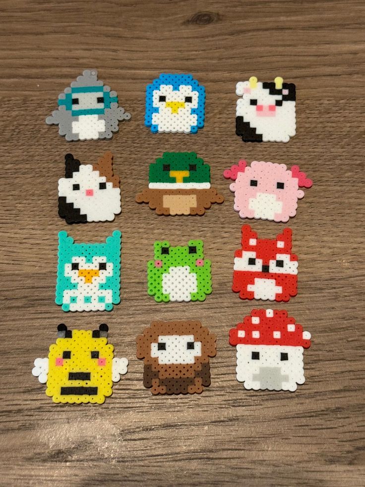 Animal Perler Bead Random 12