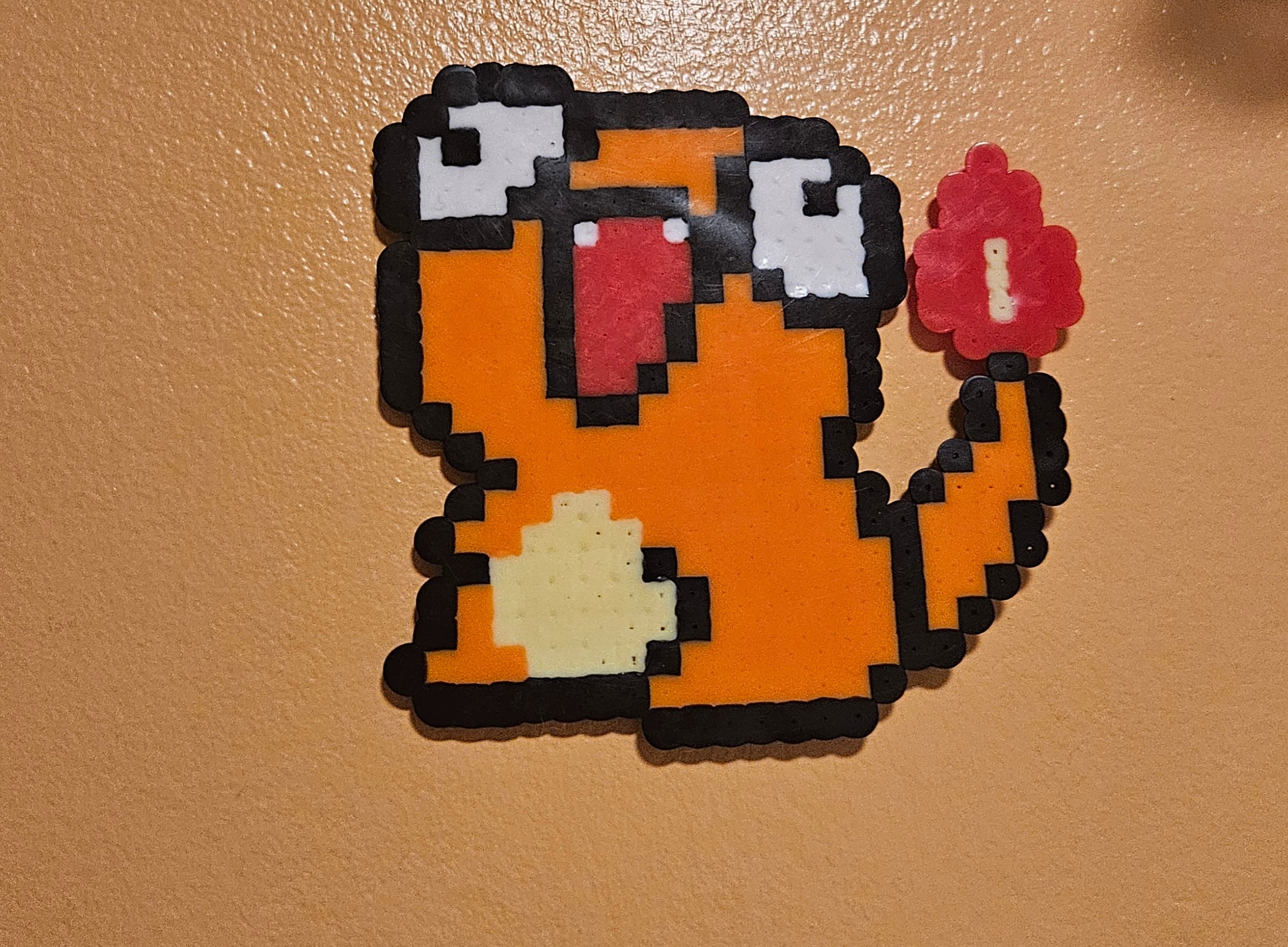 Derpy Charmander Perler Bead